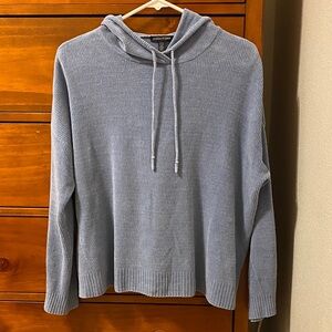 Eileen Fisher Organic Cotton Chenille Hoodie Top